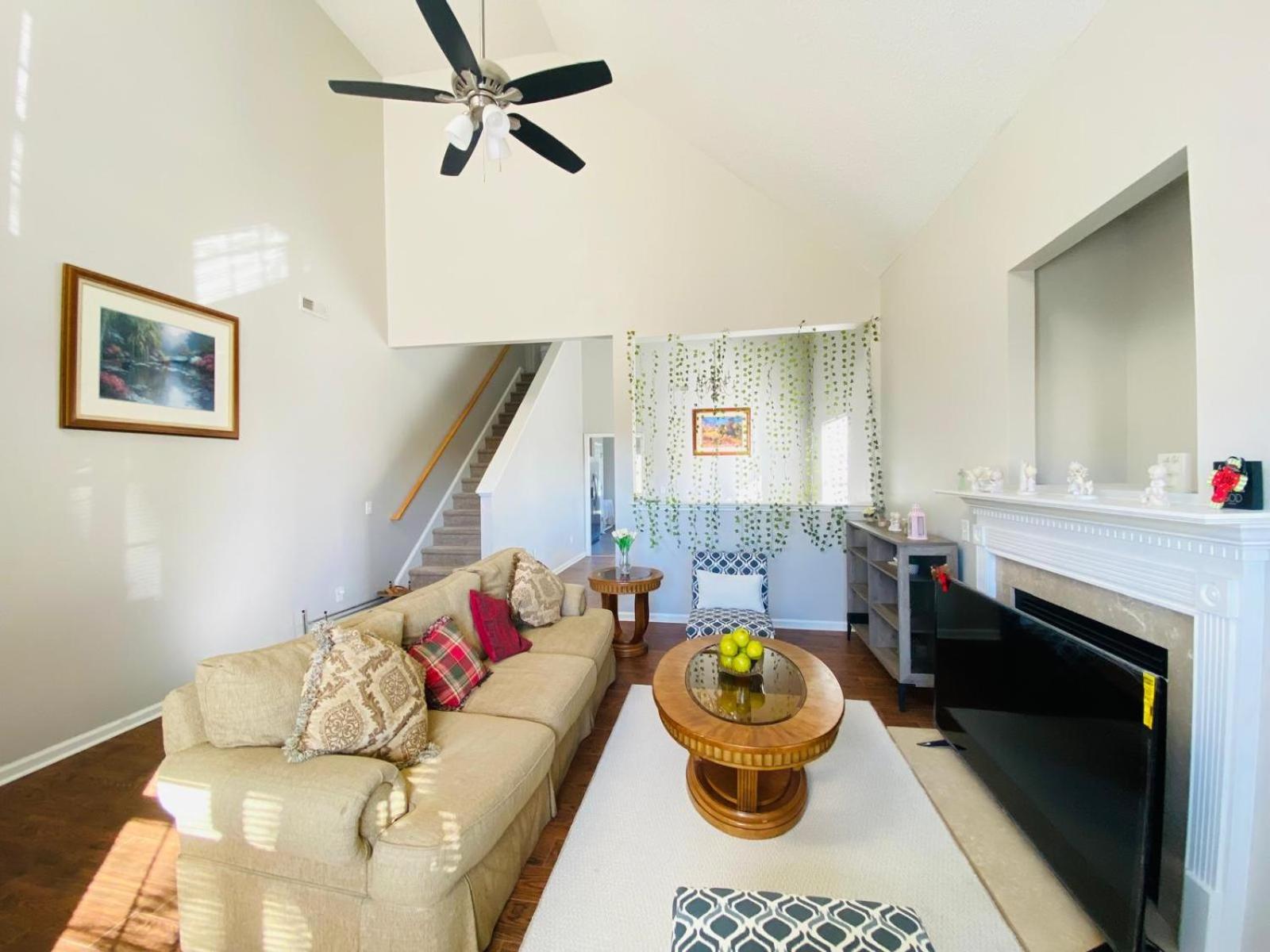 Spacious Room With Shared Bathroom Raleigh Exteriér fotografie